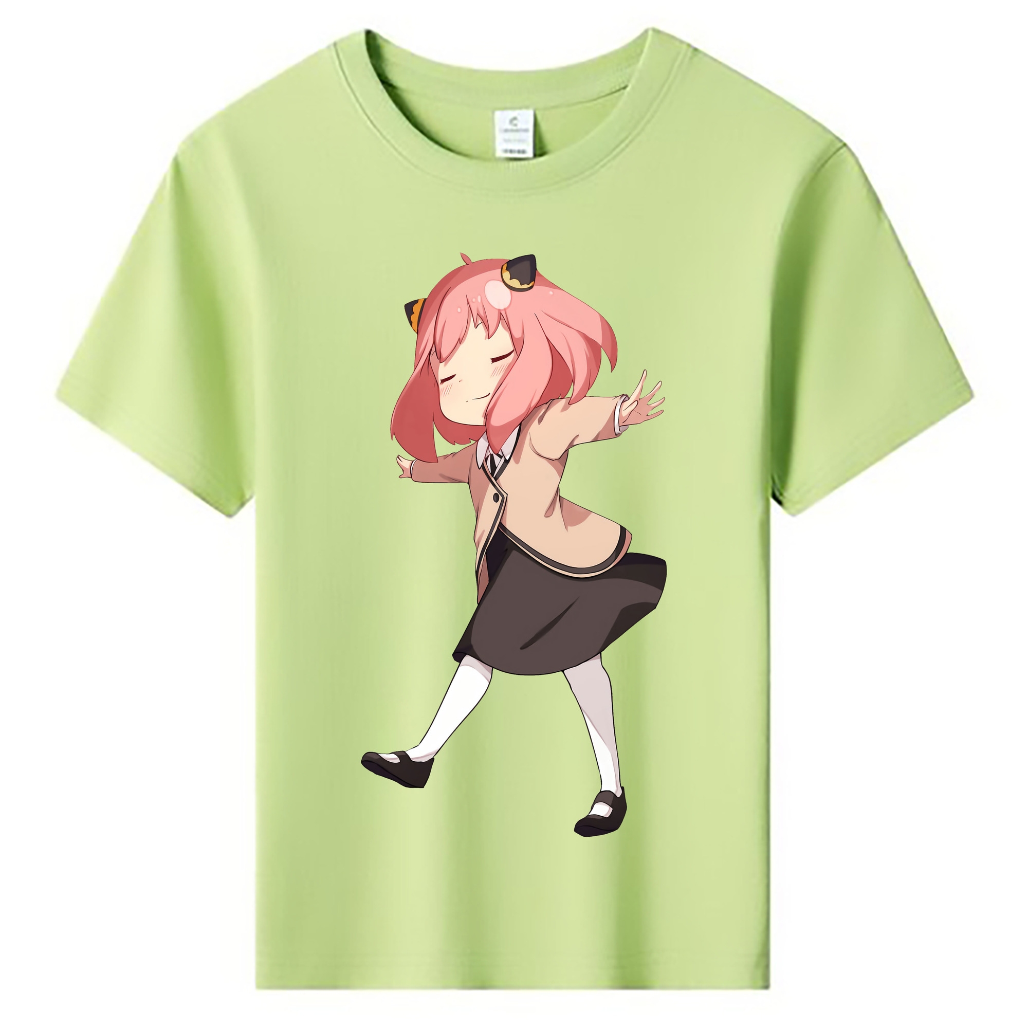（画像用） SPY×FAMILY间谍家家酒 綿100％キッズTシャツ（フロントプリント）